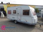 Dethleffs Family 430 Vast Bed + Zitje, Caravans en Kamperen, Caravans, Schokbreker, Bedrijf, 750 - 1000 kg, Dethleffs