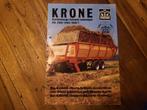 Tractor folder Krone 2502/3502/4502 T ladewagen, Boeken, Catalogussen en Folders, Ophalen of Verzenden, Zo goed als nieuw