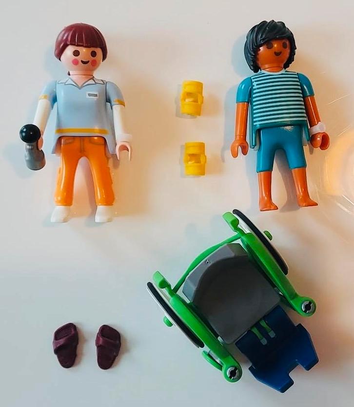 Playmobil City Life Patiënt met Rolstoel, Kinderen en Baby's, Speelgoed | Overig, Gebruikt, Jongen of Meisje, Ophalen of Verzenden