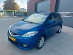 Mazda 5 2.0 Business 7 persoons APK 8-2026, Auto's, Mazda, Stof, Gebruikt, Zwart, Blauw