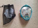 Volgelaat snorkelmasker, Watersport en Boten, Ophalen of Verzenden, Zo goed als nieuw, Snorkelmasker