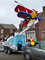 Carnavalswagen Vliegtuig Thema, Ophalen, Gebruikt, Feestartikel, Carnaval