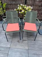 2 super leuke tuinstoeltjes, Ophalen, Zo goed als nieuw