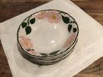 Villeroy en Boch Wild Rose vintage diepe borden 6 St.€72, Ophalen of Verzenden, Zo goed als nieuw, Bord(en), Overige stijlen