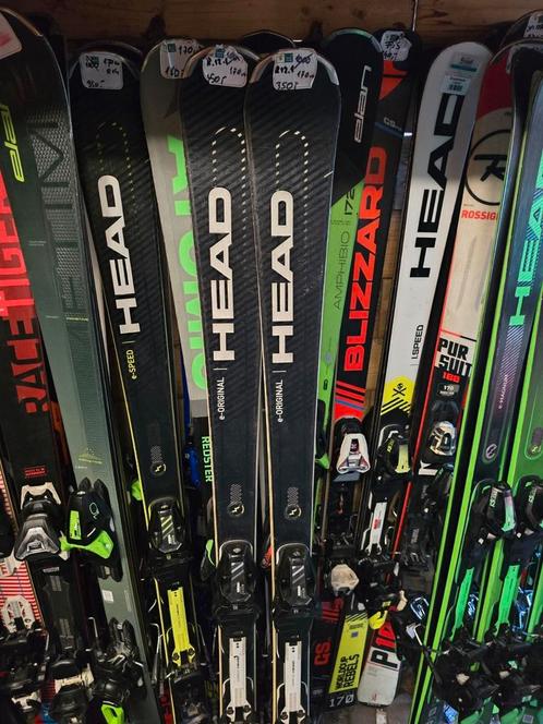 ACTIE!! HEAD SUPERSHAPE E ORGINAL 1000€ R12 KLEINE BOCHTEN, Sport en Fitness, Skiën en Langlaufen, Zo goed als nieuw, Ski's, Head