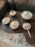 BK Pannenset - Complete set voor elke keuken, Inductieplaat, Pannenset, Ophalen of Verzenden, Zo goed als nieuw