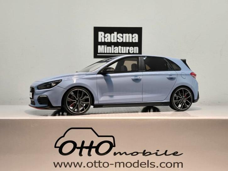 #SALE Hyundai i30N Performance Blue - 1:18 OttoMobile, Hobby en Vrije tijd, Modelauto's | 1:18, Nieuw, Auto, OttOMobile, Ophalen of Verzenden