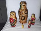 Oude matroesjka baboesjka 5delig, lang, Verzamelen, Ophalen of Verzenden, Gebruikt