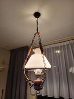 Vintage Plafondlamp, Huis en Inrichting, Lampen | Kroonluchters, Ophalen of Verzenden, Zo goed als nieuw, Hout