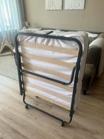 Opklapbed/uitklapbaar bed ZGAN 80x190, Ophalen, Eenpersoons, Zwart, 190 cm of minder