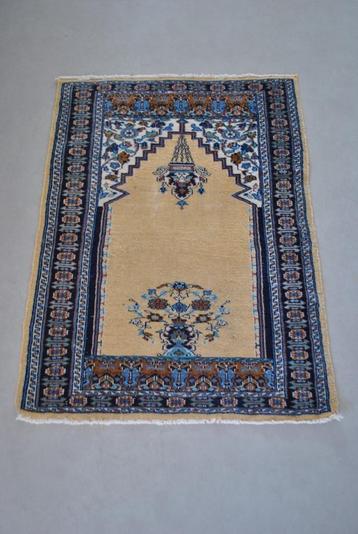 Antiek Perzisch Kleed in bijzondere kleuren 108x78