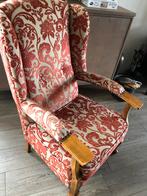 Klassieke Fauteuil met Bloemenmotief, Huis en Inrichting, Ophalen, Hout, Minder dan 50 cm, Gebruikt