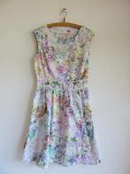 Esprit witte jurk met bloemen maat 36 S (Nieuw), Wit, Nieuw, Ophalen of Verzenden, Maat 36 (S)