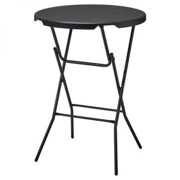 Statafel zwart 80 cm beschikbaar voor biedingen