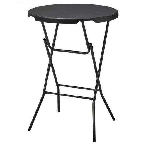 Statafel zwart 80 cm, Huis en Inrichting, Tafels | Statafels, Nieuw, Verzenden