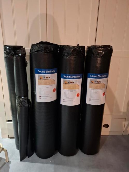 Sound Eliminator ondervloer, Doe-het-zelf en Verbouw, Zeil en Folie, Nieuw, Folie, 15 m² of meer, Ophalen