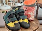 Klim of Boulder schoenen en heuptas voor magnesium, Sport en Fitness, Ophalen of Verzenden, Zo goed als nieuw, Klimsportschoenen