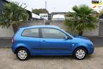 Volkswagen Polo 1.4-16V Comfortline AUTOMAAT, climatonic, Stof, Gebruikt, Zwart, Blauw