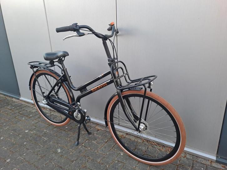 Batavus (quip.) dames fiets/54cm, Fietsen en Brommers, Fietsen | Dames | Omafietsen, Zo goed als nieuw, 56 cm of meer, Handrem