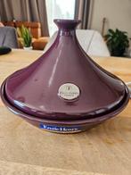Emile Henry Tajine 32cm + Inductie Adapter, Overige materialen, Gebruikt, Inductieplaat, Overige typen