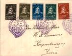 Hoorn - Stempel - Kinderzegels - 1942, Postzegels en Munten, Brieven en Enveloppen | Nederland, Verzenden, Envelop