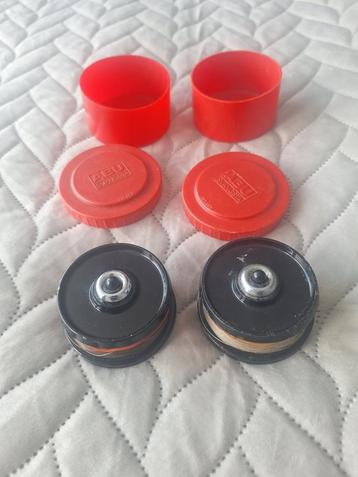 2 X Aluminium Abu Cardinal 77 78 X spoel  beschikbaar voor biedingen