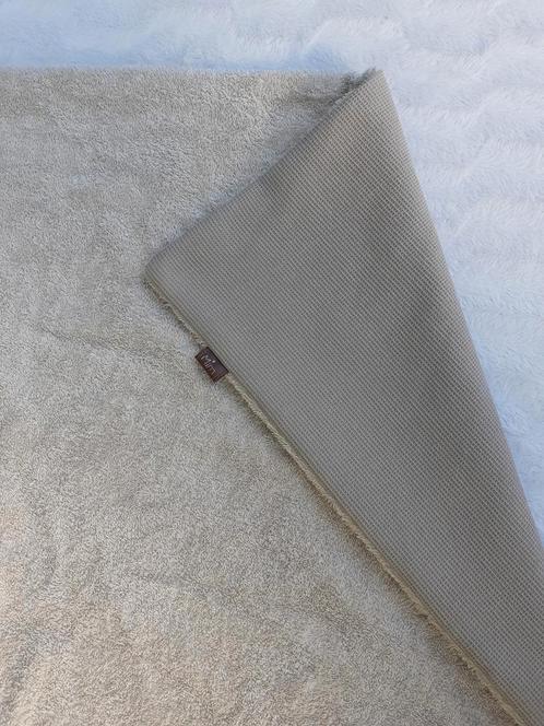 Dekentje (wieg) bruin/taupe/beige, badstof + wafelstof NIEUW, Kinderen en Baby's, Dekens, Slaapzakjes en Inbakerproducten, Nieuw