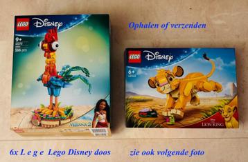 Verzenden kan LEGE Disney Lego doos 6 voor € 12 (of p/s) beschikbaar voor biedingen