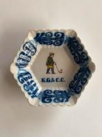 Tichelaar Makkum schaal 15x17 cm Kennemer Golf Country Club, Antiek en Kunst, Antiek | Keramiek en Aardewerk, Ophalen of Verzenden