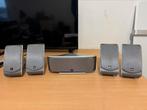 5 x Speakers JBL SCS-200SAT met steun / beugels, Audio, Tv en Foto, JBL, Ophalen of Verzenden, Zo goed als nieuw, 120 watt of meer