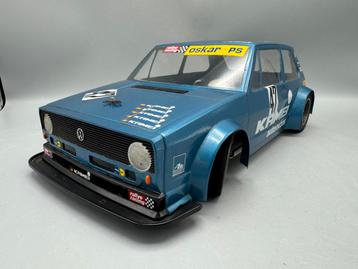 Vintage RC Auto – Volkswagen Golf Mk1 Kamei body beschikbaar voor biedingen