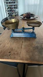 Weegschaal en gewichten, Antiek en Kunst, Antiek | Gereedschap en Instrumenten, Ophalen