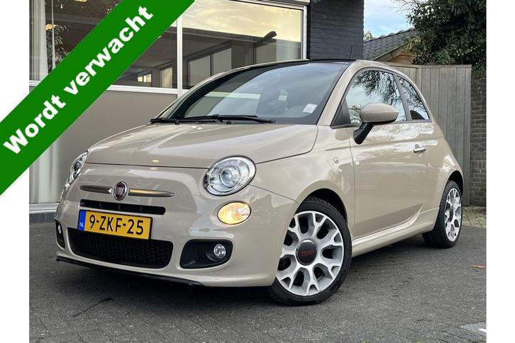Fiat 500 0.9 TwinAir Turbo 500S CAPPUCCINO | CLIMA | SPORT, Auto's, Fiat, Bedrijf, Te koop, ABS, Airbags, Airconditioning, Alarm