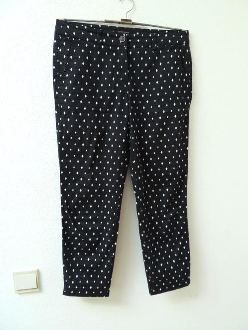 A25 GERRY WEBER kuit broek blauw wit maat 38, Kleding | Dames, Broeken en Pantalons, Zo goed als nieuw, Maat 38/40 (M), Blauw