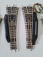 5 Roco N-spoor elektrische wissels, Gebruikt, Gelijkstroom, Rails, Ophalen of Verzenden