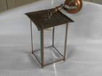 Antieke ganglamp / hanglamp, Ophalen, Gebruikt, Glas