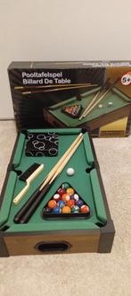 Mini Biljarttafel Compleet, Sport en Fitness, Biljarten en Poolen, Ophalen, Gebruikt, Biljarttafel