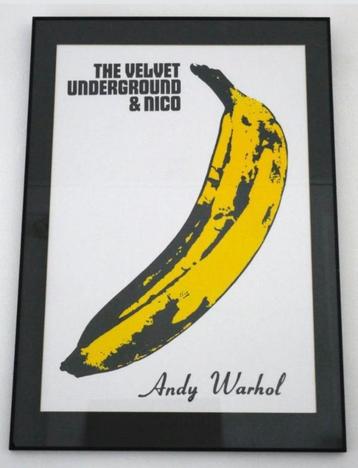 ANDY WARHOL THE VELVET UNDERGROUND & NICO Maxi Litho banaan beschikbaar voor biedingen