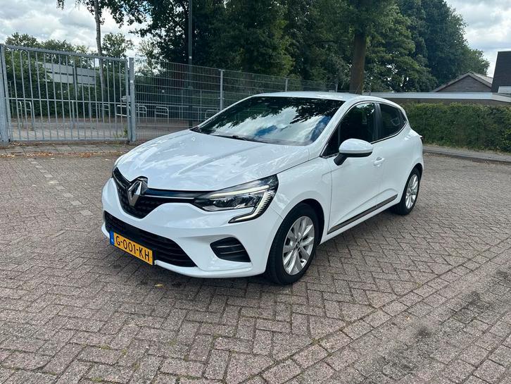 Renault Clio 1.0 TCe 100pk 2019 Wit, Auto's, Renault, Particulier, Clio, Benzine, Hatchback, Handgeschakeld, Origineel Nederlands