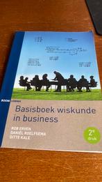 Daniël Roelfsema - Basisboek wiskunde in business, Ophalen of Verzenden, Zo goed als nieuw, Daniël Roelfsema; Gitte Kale; Rob Erven