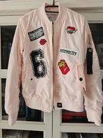 roze bomber jas, Ophalen of Verzenden, Zo goed als nieuw, Meisje, Jas
