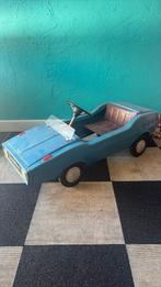 Vintage Trapauto - Blauw, Antiek en Kunst, Antiek | Speelgoed, Ophalen of Verzenden