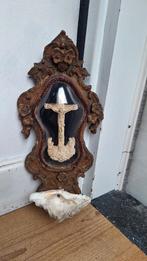 Bijzondere wijwaterbak met meerschuim afb. Zie foto's, Antiek en Kunst, Antiek | Religie, Ophalen of Verzenden