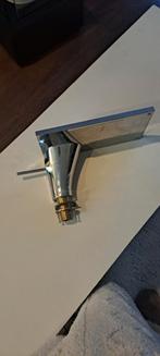 Mooie wastafel kraan desgine kraan, Ophalen of Verzenden, Zo goed als nieuw, Staal