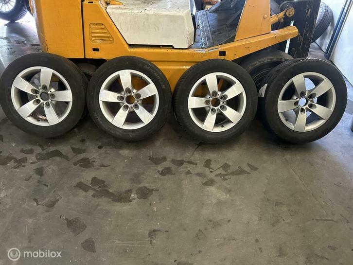 Lichtmetalen velgen l BMW 5-serie E60 style 242 ('03-'07), Auto-onderdelen, Banden en Velgen, Velg(en), Zomerbanden, 16 inch, Personenwagen