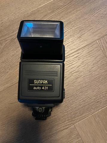 Sunpak auto 431 Flitser (wd-30) beschikbaar voor biedingen