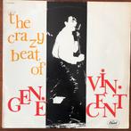 Gene Vincent LP: The Crazy Beat Of Gene Vincent, Ophalen of Verzenden, Gebruikt, 12 inch, Rock-'n-Roll
