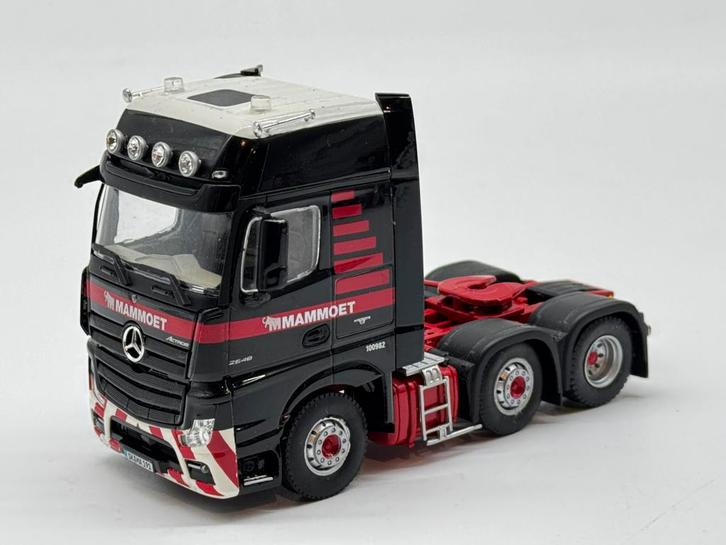 IMC MERCEDES Actros 6x2 gestuurde voorloopas MAMMOET, Hobby en Vrije tijd, Modelauto's | 1:50, Nieuw, Bus of Vrachtwagen, Overige merken