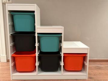 IKEA Trofast Kast met Bakken - Trapmodel beschikbaar voor biedingen
