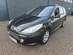Peugeot 307 2.0 16V Break 2008  Zwart rijdt goed, Auto's, 65 €/maand, Stof, Zwart, 4 cilinders